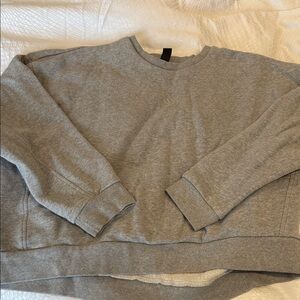 adidas Women’s Classic Gray Crewneck Sweater